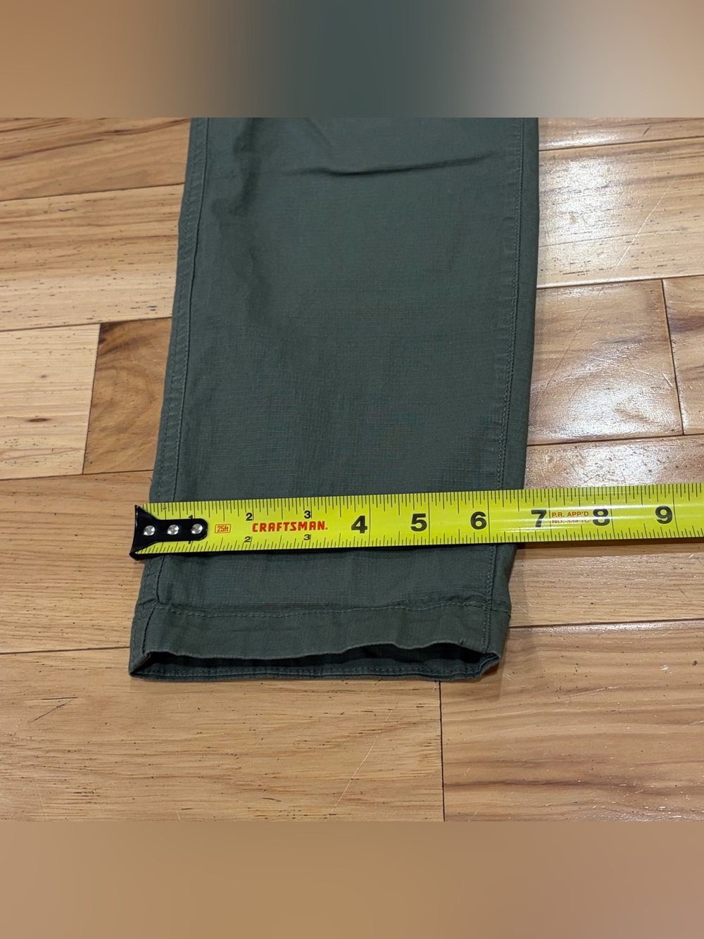 Vuori Ripstop Climbing Pants in Army Green Lightweight - Women’s Size Small - Picture 6 of 8